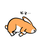 ゆるだるロップうさぎ（個別スタンプ：21）