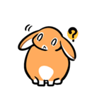 ゆるだるロップうさぎ（個別スタンプ：23）