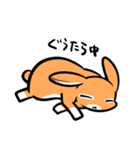 ゆるだるロップうさぎ（個別スタンプ：38）