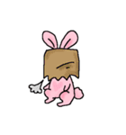 YAYA little rabbit（個別スタンプ：5）