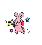 YAYA little rabbit（個別スタンプ：8）