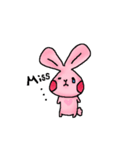 YAYA little rabbit（個別スタンプ：19）