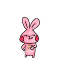 YAYA little rabbit（個別スタンプ：21）