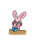 YAYA little rabbit（個別スタンプ：28）