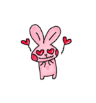 YAYA little rabbit（個別スタンプ：33）