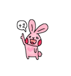 YAYA little rabbit（個別スタンプ：39）