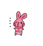 YAYA little rabbit（個別スタンプ：40）