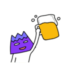 赤富士くん ごかっけー白目オールスターズ3（個別スタンプ：1）