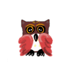 The stickers of owl.（個別スタンプ：1）