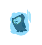 The stickers of owl.（個別スタンプ：6）