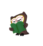The stickers of owl.（個別スタンプ：10）