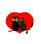 The stickers of owl.（個別スタンプ：12）