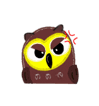 The stickers of owl.（個別スタンプ：14）