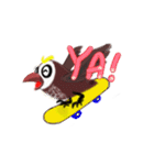 The stickers of owl.（個別スタンプ：18）