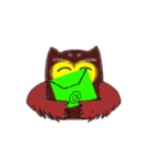 The stickers of owl.（個別スタンプ：21）