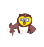 The stickers of owl.（個別スタンプ：32）