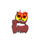 The stickers of owl.（個別スタンプ：40）