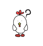 ひよ子とにわさん（個別スタンプ：3）