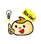 まる顔 タロー。（個別スタンプ：6）