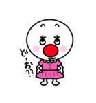 会話の合間に使って下さい。(ver.赤っ鼻)（個別スタンプ：31）
