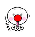 会話の合間に使って下さい。(ver.赤っ鼻)（個別スタンプ：32）