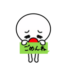 会話の合間に使って下さい。(ver.赤っ鼻)（個別スタンプ：37）