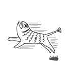 魚猫～うおねこ～（個別スタンプ：3）