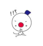 雪のだるまスタンプ.01（個別スタンプ：11）