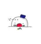 雪のだるまスタンプ.01（個別スタンプ：14）