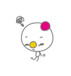 雪のだるまスタンプ.01（個別スタンプ：18）