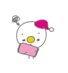 雪のだるまスタンプ.01（個別スタンプ：19）