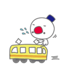 雪のだるまスタンプ.01（個別スタンプ：36）