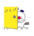 雪のだるまスタンプ.01（個別スタンプ：37）