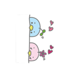雪のだるまスタンプ.01（個別スタンプ：39）