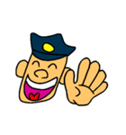 Kozy the action policeman（個別スタンプ：1）