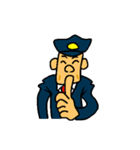 Kozy the action policeman（個別スタンプ：10）