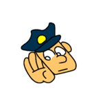 Kozy the action policeman（個別スタンプ：19）