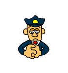 Kozy the action policeman（個別スタンプ：22）