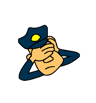 Kozy the action policeman（個別スタンプ：27）
