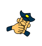 Kozy the action policeman（個別スタンプ：28）