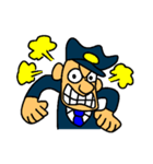 Kozy the action policeman（個別スタンプ：29）