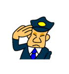 Kozy the action policeman（個別スタンプ：35）