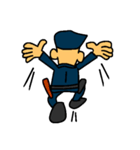 Kozy the action policeman（個別スタンプ：40）