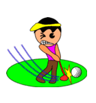 Mr.Golf ゴルフおじさん（個別スタンプ：6）