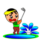Mr.Golf ゴルフおじさん（個別スタンプ：34）