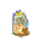 Awkward Zeus（個別スタンプ：2）