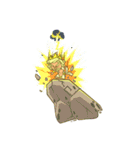 Awkward Zeus（個別スタンプ：7）