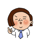 かわいい社長さん（個別スタンプ：19）