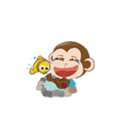 Letian Monkey(Daily)（個別スタンプ：16）