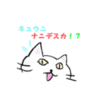 かたことねこ（個別スタンプ：34）